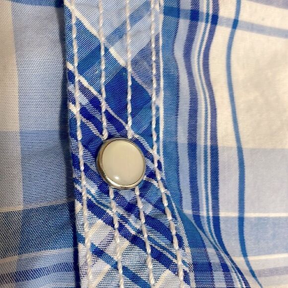 INC Mens Classic Fit Plaid Button Down - Picture 4 of 8